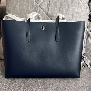 LAST CALL! Kate Spade Molly navy blue tote